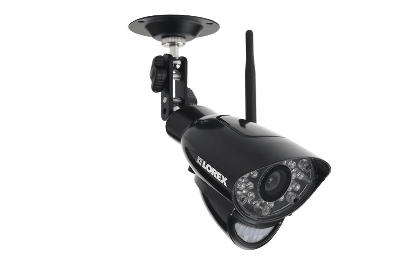 Home camera system with outdoor wireless camera