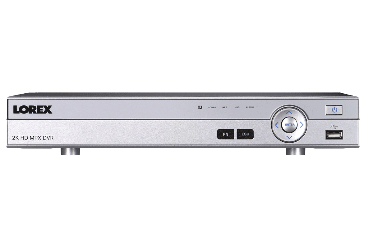 2K HD (2 x 1080p) MPX Security DVR - 8 Channel, 2TB Hard Drive, Works with Older BNC Analog Cameras, CVI, TVI, AHD