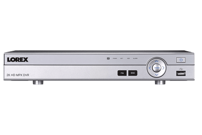 2K HD (2 x 1080p) MPX Security DVR - 8 Channel, 2TB Hard Drive, Works with Older BNC Analog Cameras, CVI, TVI, AHD