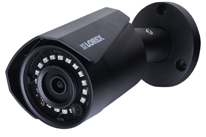 4MP Outdoor Metal Camera with 150FT Color Night Vision, HEVC, Black