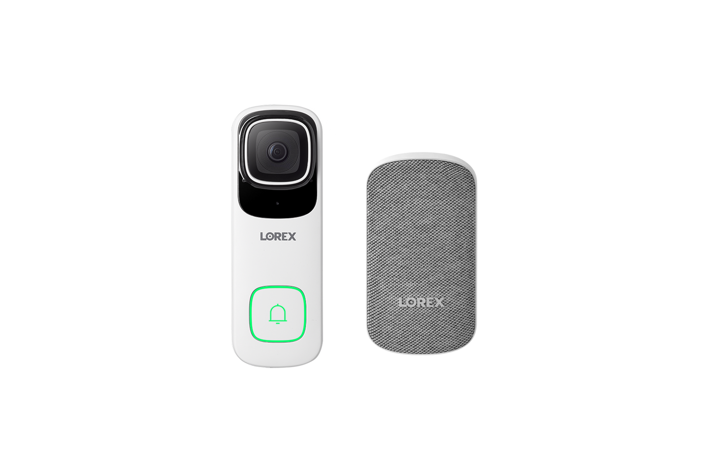 Lorex 4K Wired Video Doorbell with Wi-Fi Chimebox1