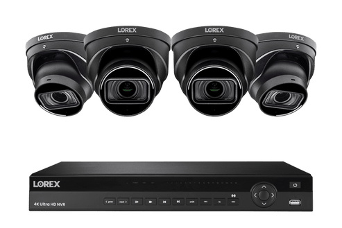 Lorex 4K (16 Camera Capable) 6TB Wired NVR System with Nocturnal 3 Sma