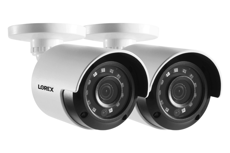 HD 1080p Home Security Cameras with 130FT Night Vision (2-pack)