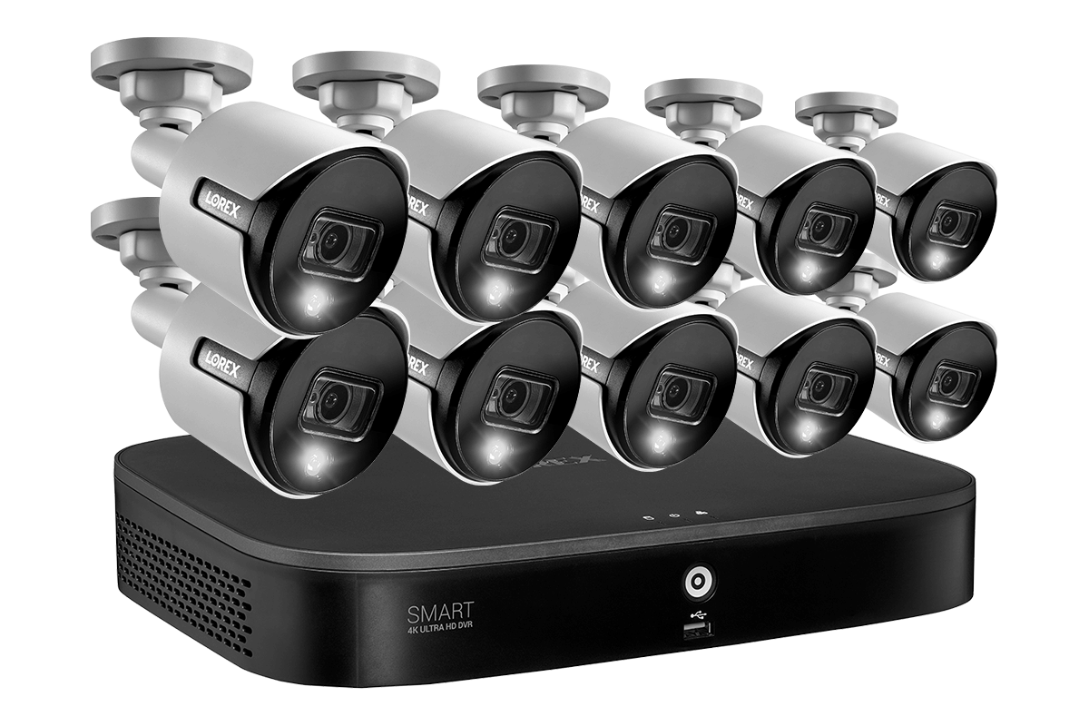 4K Active Deterrence 2TB Security System