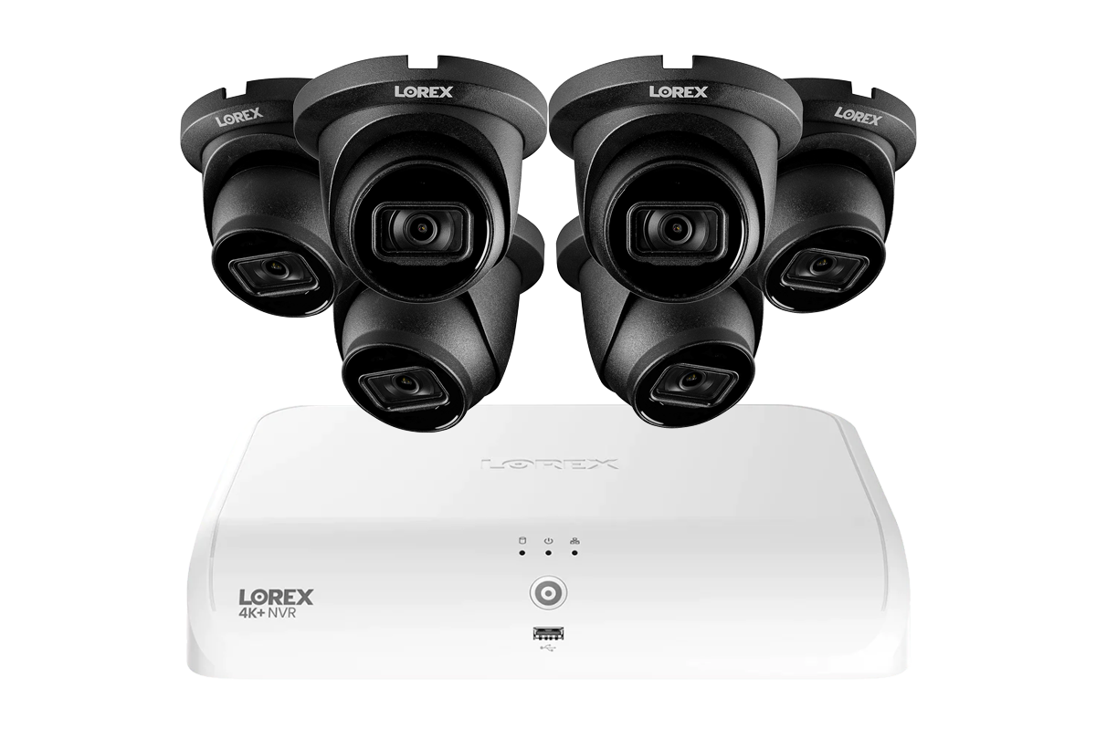 Lorex Fusion Series 4K+ 16 Channel (8 Wired + 8 Fusion Wi-Fi) 2TB Wired System with A14 Wired 4K IP Dome Cameras - Black 6
