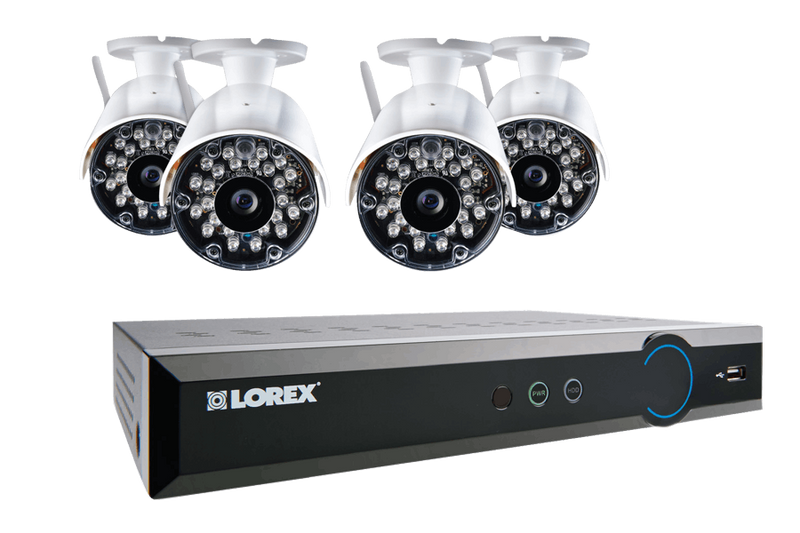 LH030 Eco Blackbox 3 Series 8-Channel Security Camera System with Weatherproof Wireless Cameras