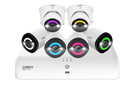 Lorex 4K+ Fusion Wired NVR System with 4 Bullet and 2 Dome IP Cameras Featuring 12MP Ultra HD and Smart Security Lighting - image 1 of 9