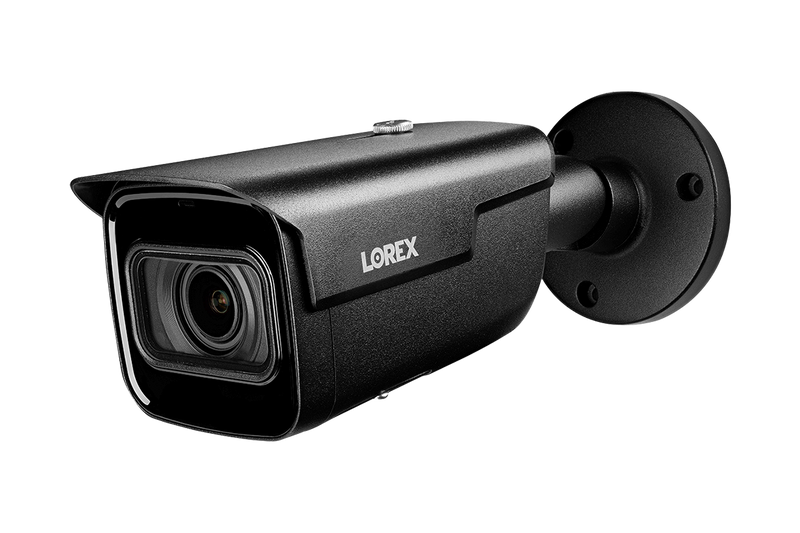 4K Nocturnal IP NVR System with 16-channel NVR and Four 4K Smart IP Optical Zoom Security Cameras with Real-Time 30FPS Recording