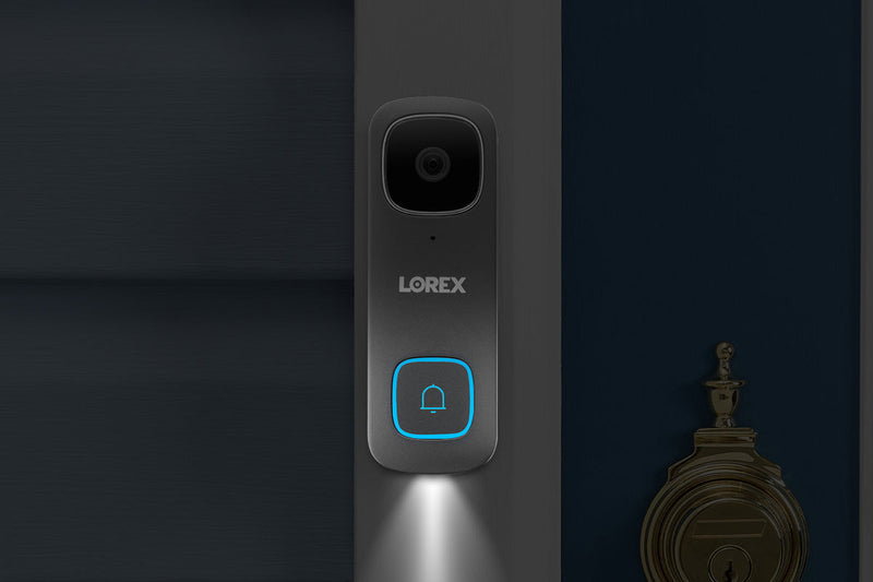 Lorex 1080p Wi-Fi Video Doorbell (Wired) with Wi-Fi Chimebox (32GB)