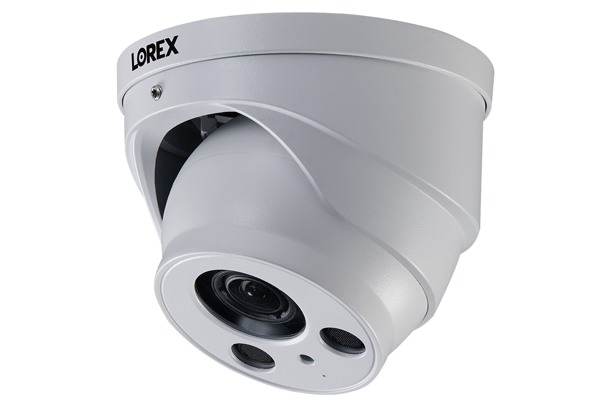 32 Channel IP Security Camera System with 12 4K Ultra HD Smart IP Bullet and 4 4K Motorized Varifocal Audio Dome Security Cameras.