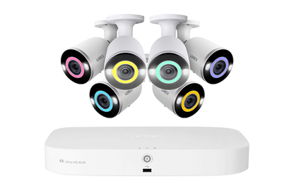 Lorex Fusion 4K 16 Camera Capable (8 Wired and 8 Wi-Fi) 2TB Wired NVR System with Bullet Cameras Featuring Smart Security Lighting - 6