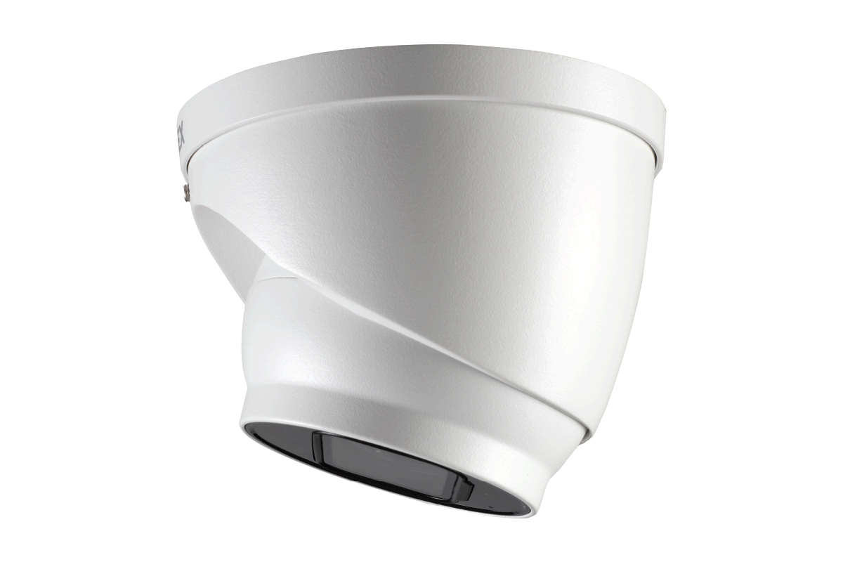 4K Ultra HD Motorized Varifocal Dome Security Camera with Color Night Vision