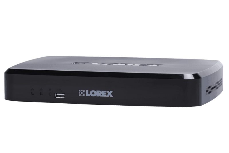 LNR100 Series 8-Channel Security NVR with Weatherproof HD IP Cameras