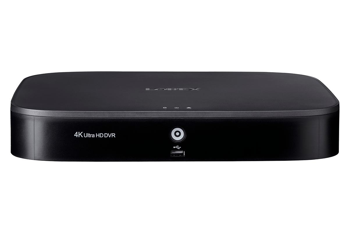 4K Ultra HD 8 Channel Security System with 6 Active Deterrence 4K (8MP) Cameras