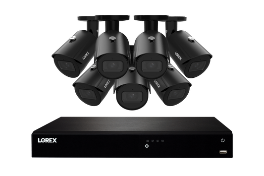 Lorex Fusion Series NVR with Seven A20 (Aurora Series) IP Bullet Cameras - 4K 16-Channel 4TB Wired System - Amazon