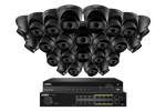 Lorex 4K (32 Camera Capable) Wired NVR System with Nocturnal 3 Smart IP Dome Cameras Featuring Motorized Varifocal Lens and 30FPS Recording