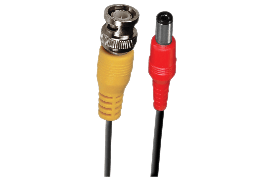 120FT BNC security camera extension cable in wall, fire rated 