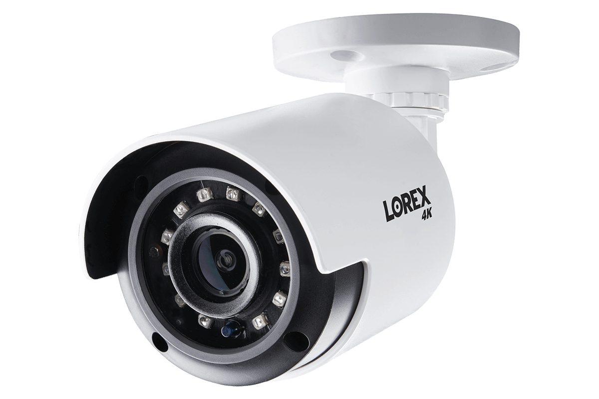 4K Ultra HD 8-Channel Security System with Four 4K (8MP) Cameras, Advanced Motion Detection and Smart Home Voice Control