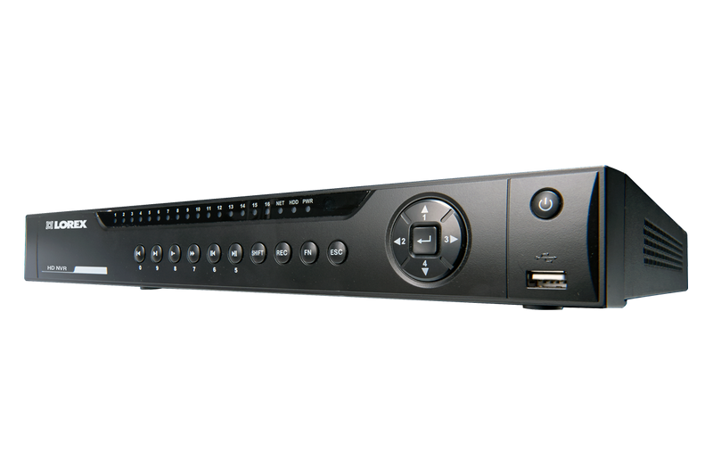 4K Security NVR with Active Deterrence Compatibility and 4TB Hard Drive