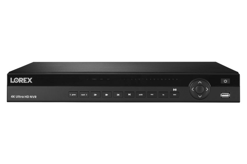 4K Ultra HD 16-Channel Security NVR with Lorex Cloud Connectivity and 4TB Hard Drive