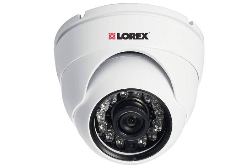 Security dome camera outdoor with 75FT night vision