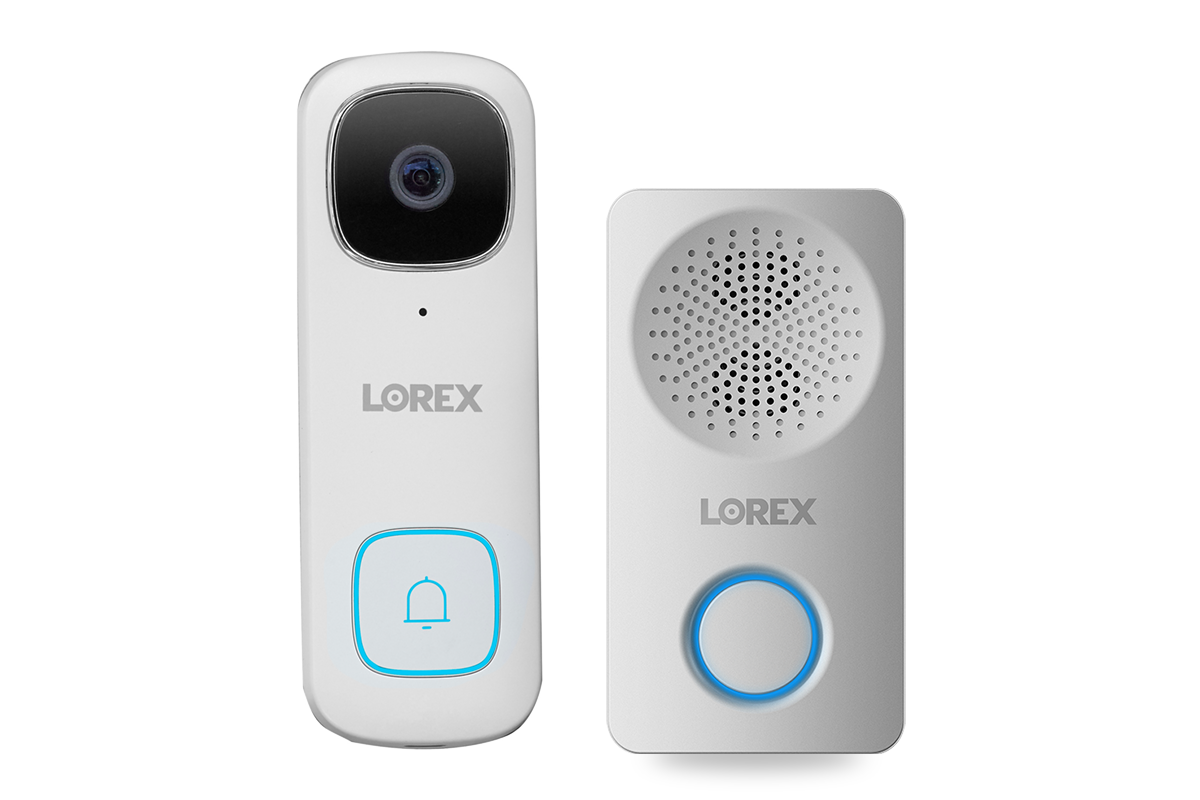 2K Wired Video Doorbell Camera and Wi-Fi Chimebox