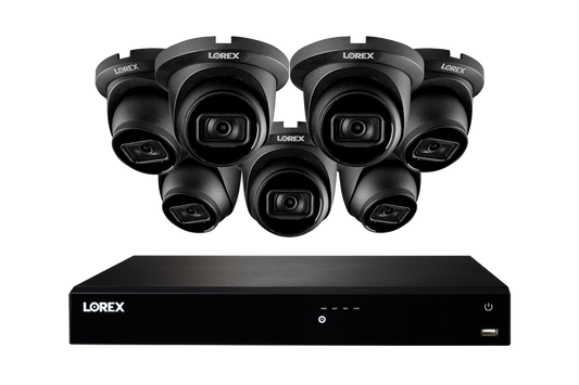 Lorex Fusion Series NVR with Seven A20 (Aurora Series) IP Dome Cameras - 4K 16-Channel 4TB Wired System - Amazon