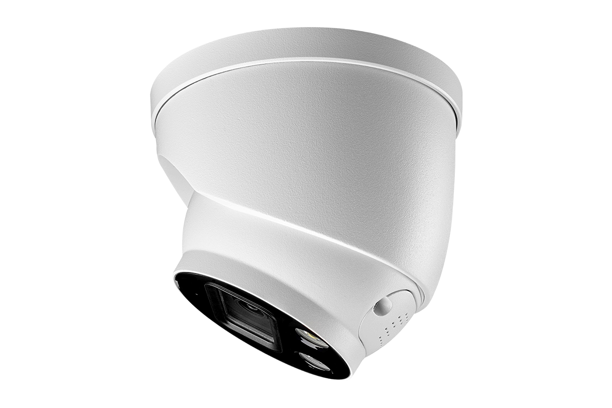 8-Channel 4K NVR System with 8 Smart Deterrence 4K (8MP) IP Dome Cameras