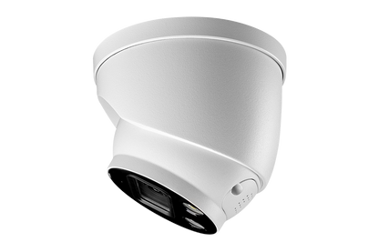 16-Channel 4K Ultra HD Fusion NVR IP System with Smart Deterrence Dome Cameras