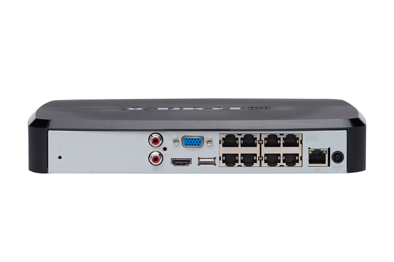8 Channel Series HD Security NVR with Real-time 1080p Recording and Lorex Cloud