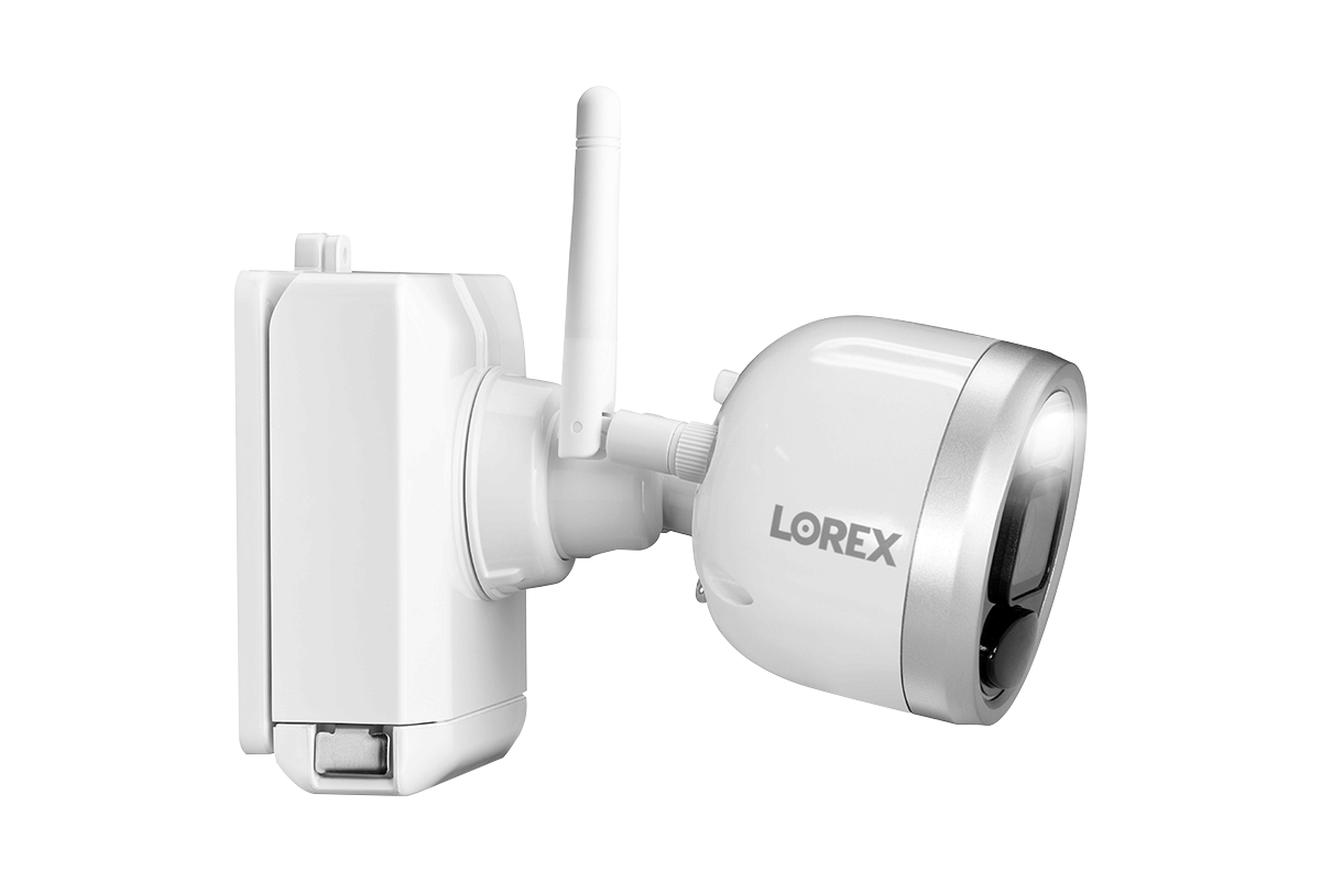 1080p HD Wire-Free Security System with 2 Battery-Operated Active Deterrence Cameras and Person Detection