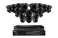 Lorex Elite Series 4K 32 Camera Capable 6TB Wired NVR System with A14 IP Turret Cameras