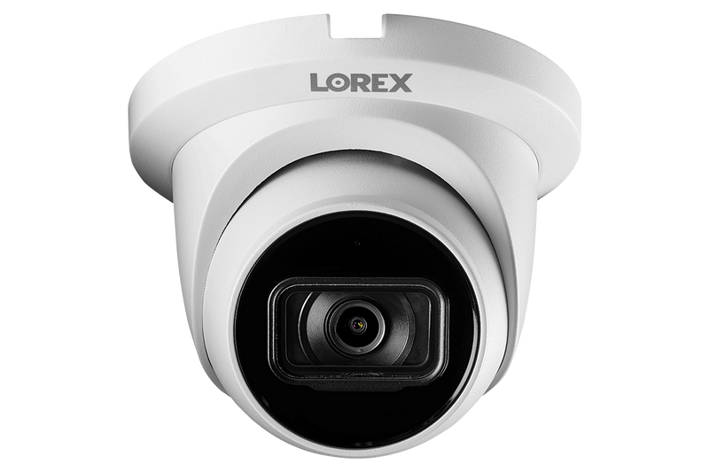 32-Channel Nocturnal NVR System with Sixteen 4K (8MP) Smart IP Dome Security Cameras with Real-Time 30FPS Recording and Listen-in Audio