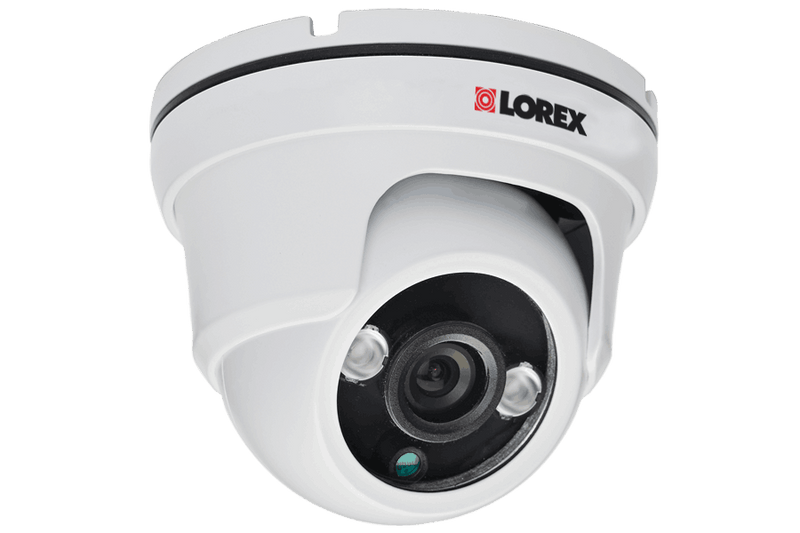 Outdoor security camera, dome