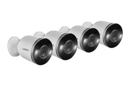 2K Spotlight Indoor/Outdoor Wi-Fi Security Camera - Four Pack