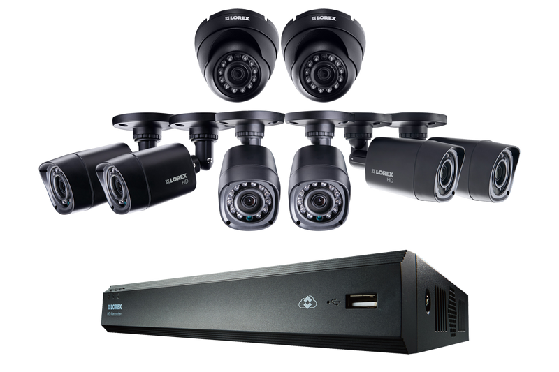 16 Channel Series Security DVR system with Lorex Secure and 720p HD Cameras