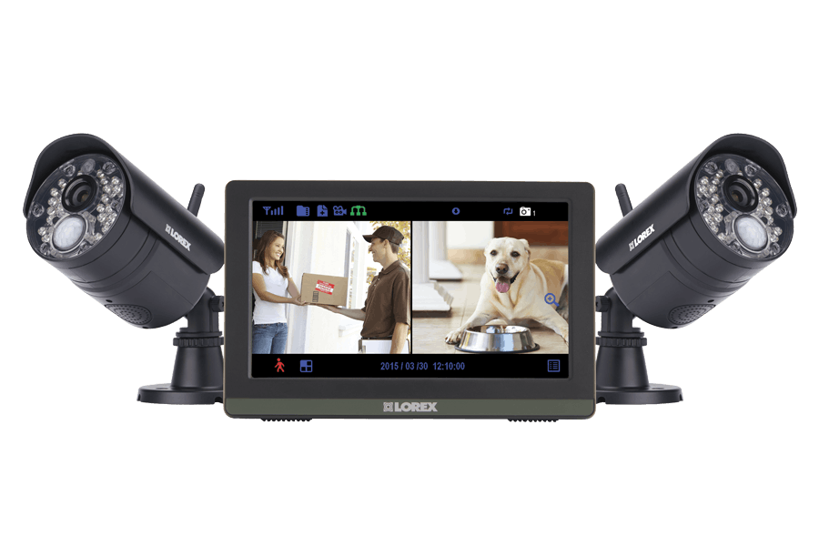 Wireless HD camera system for home monitoring