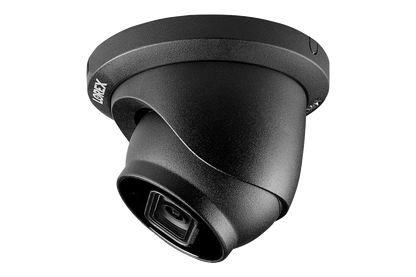 Lorex 4K (32 Camera Capable) Wired NVR System with Nocturnal 3 Smart IP Dome Cameras Featuring Listen-In Audio and 30FPS Recording