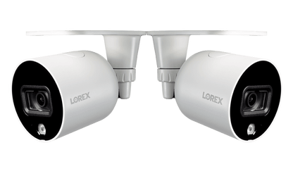 Smart Indoor/Outdoor 1080p Wi-Fi Camera With Smart Deterrence and Color Night Vision (2-pack)