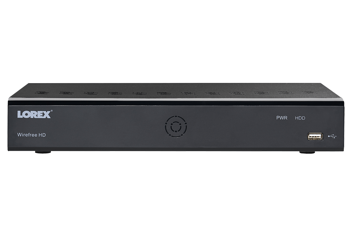 HD Security DVR for Wire-Free Cameras