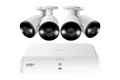 Lorex Fusion Series 4K+ 16 Channel (8 Wired + 8 Fusion Wi-Fi) 2TB Wired System with H13 Wired 4K IP Bullet Cameras