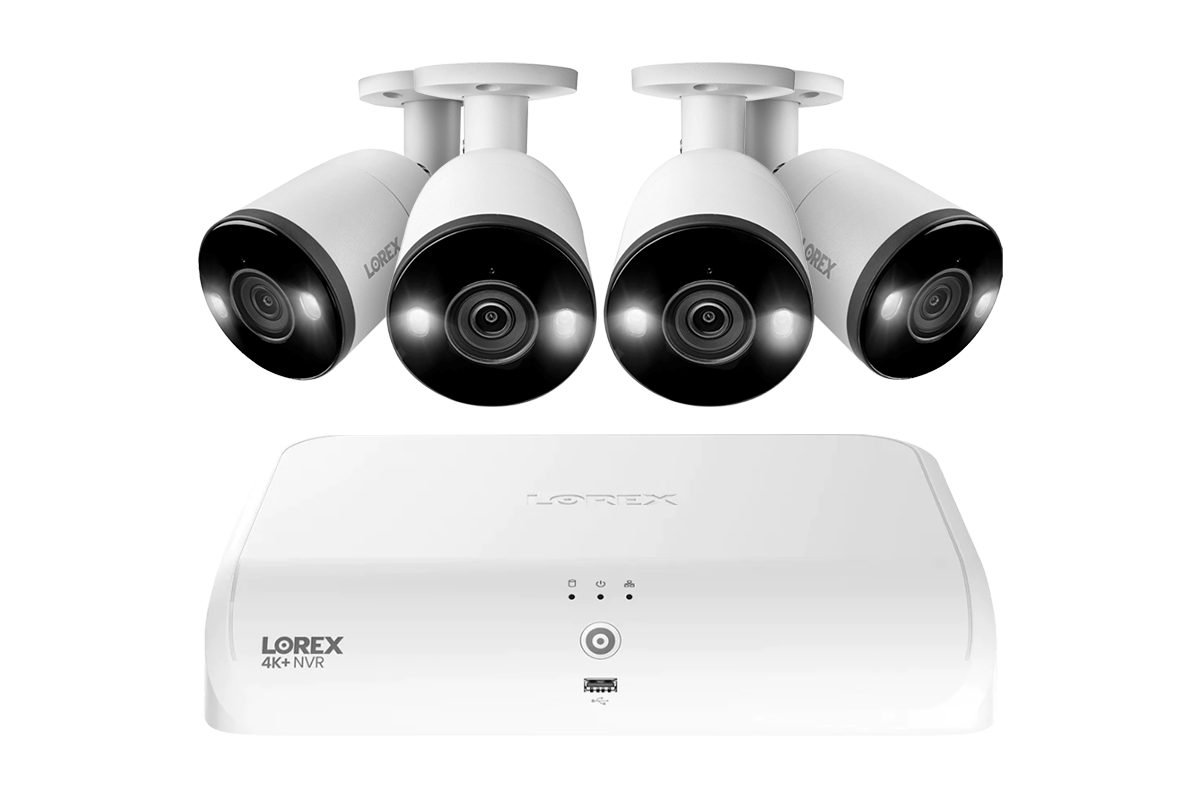 Lorex Fusion Series 4K 16 Camera Capable (8 Wired + 8 Fusion Wi-Fi) 2TB Wired System with H13 IP Bullet Cameras - 4