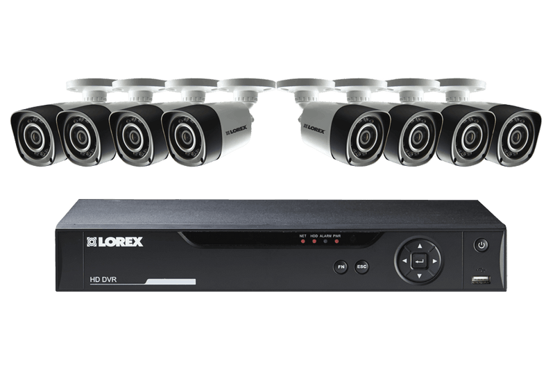 8 Channel Series Security DVR system with 720p HD Cameras