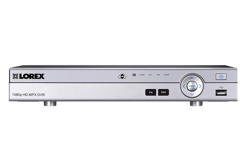 MPX HD 1080p Security System DVR - 4 Channel, 1TB Hard Drive, Works with Older BNC Analog Cameras, CVI, TVI, AHD 