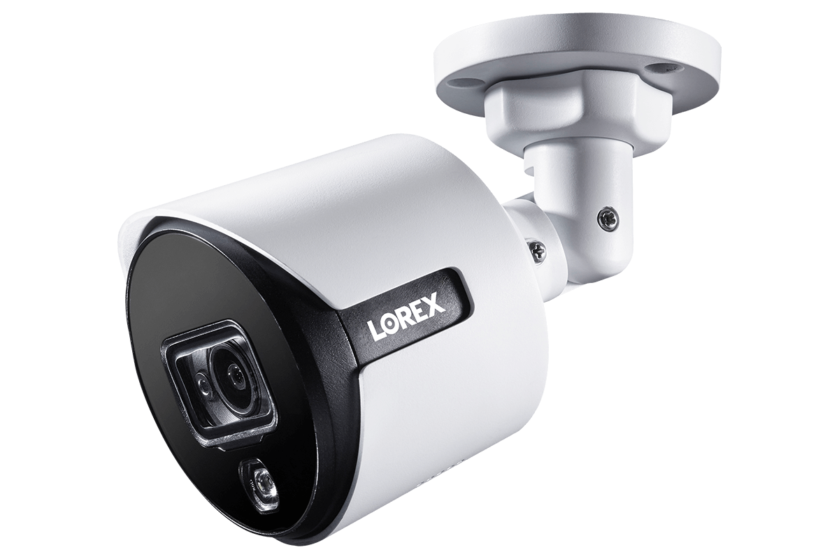 4K Ultra HD Active Deterrence Security Camera with Color Night Vision (4-pack)