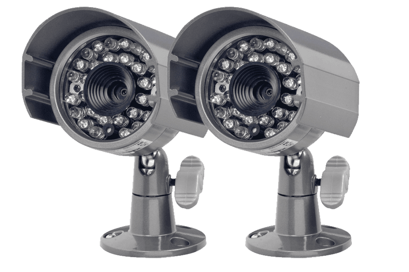 Out door security cameras with night vision (2 Pack)
