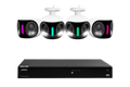 Lorex Fusion Series 4K 16 Camera Capable (Wired or Fusion Wi-Fi) 6TB Wired NVR System with H20 IP Dual Lens Cameras