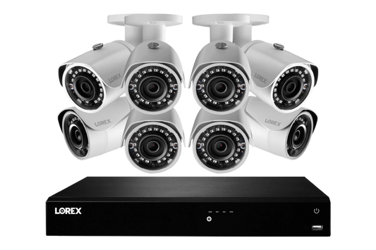 4K Ultra HD 8-Channel Security System with 8 5MP Cameras and Smart Home Voice Control
