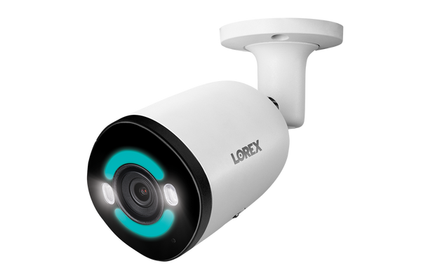 Halo Series H30 4K+ 12MP IP Wired Bullet Security Camera with Smart Security Lighting