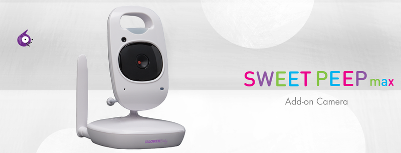 Sweet Peep max Video Baby Monitor Add-on Camera